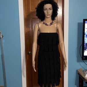 NWOT~ JS Collections black cocktail dress.